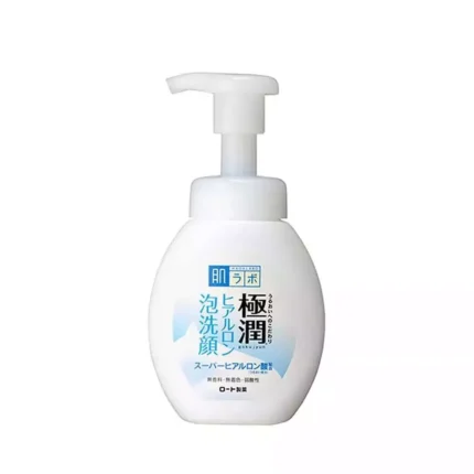 Пенка для умывания с супер гиалуроновой кислотой Hadalabo Gokujyun Super Hyaluronic Acid