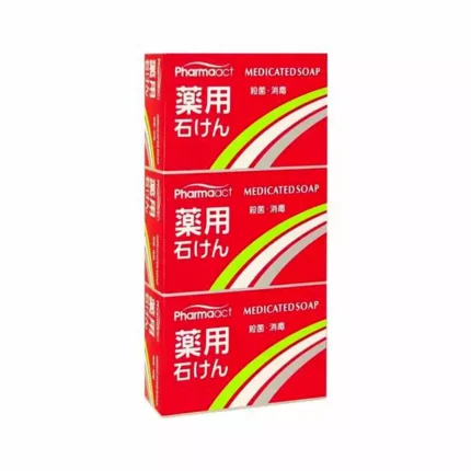 Мыло твердое антибактериальное Pharmaact, 100g*3 шт.