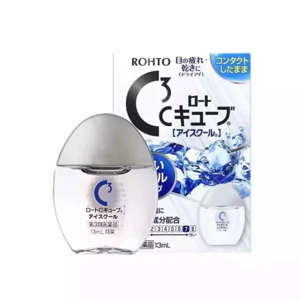 Капли против усталости и покраснения глаз при ношении контактных линз Rohto С3 Cool