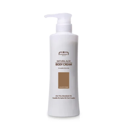 Крем для тела увлажняющий с алое SFERANGS Natural Aloe Body Cream