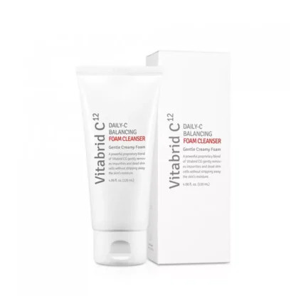 Балансирующая очищающая крем-пенка Vitabrid C12 Daily-C Balancing Foam Cleanser, 120ml