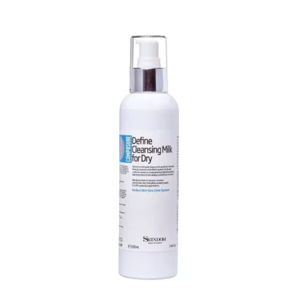 Очищающее молочко для сухой кожи лица Skindom Define Cleansing Milk For Dry, 220ml