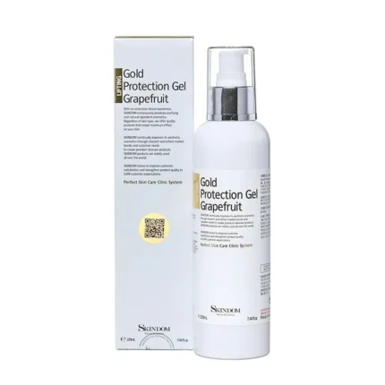 Гель для лица с золотом и экстрактом семян грейпфрута Skindom Gold Protection Gel Grapefruit, 220ml