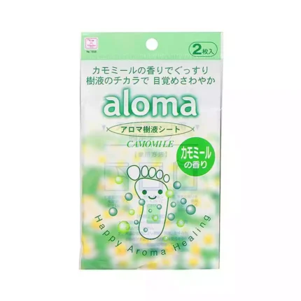 Пластырь для вывода шлаков и токсинов с ароматом ромашки KOKUBO Aloma Camomile