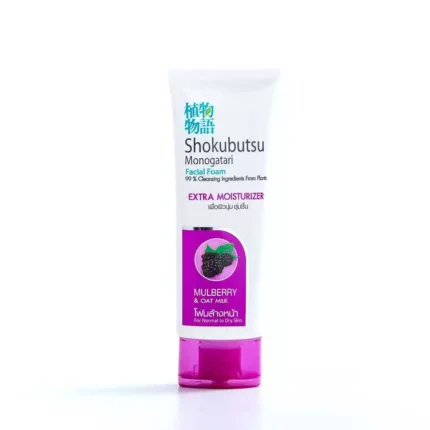 Пенка для умывания Увлажнение и питание Lion Shokubutsu Monogatari Extra Moisturizes Facial Foam, 100 ml