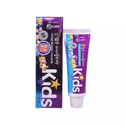 Детская гелевая зубная паста с ярким вкусом винограда Mukunghwa Kizcare Kids Grape