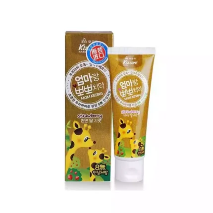 Детская гелевая зубная паста со вкусом земляники с рождения Mukunghwa Kizcare Kids Strawberry