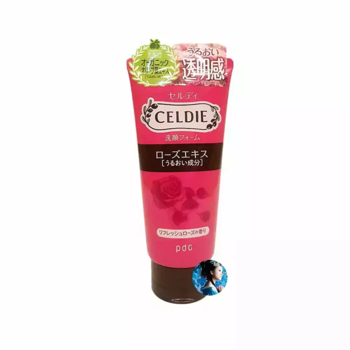 Пенка для умывания с экстрактом розы pdc Celdie Bihada Washing Foam Rose