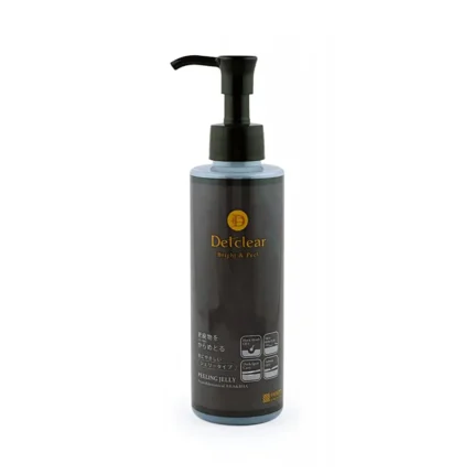 Очищающий пилинг-гель с AHA и BHA кислотами и древесным углем MEISHOKU Detclear Bright & Peel Charcoal Peeling Jelly